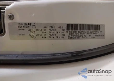 2017 Chrysler Pacifica Touring-L from USA, damaged, VIN 2C4RC1BG4HR501246